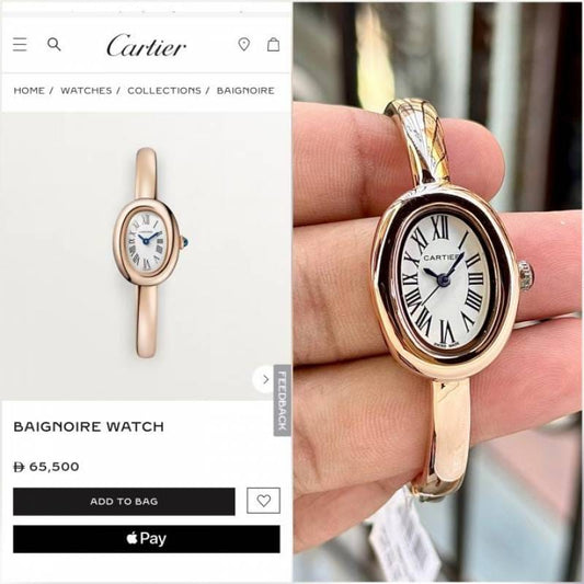 CARTTIER BANGALE OLD MONEY WATCH