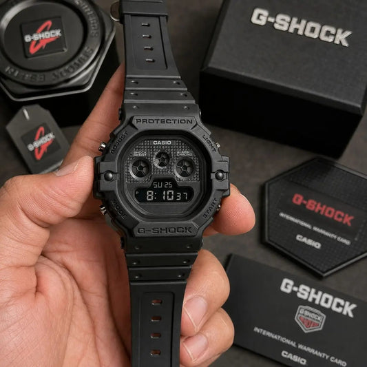 GSHOCK ALL BLACK UBD