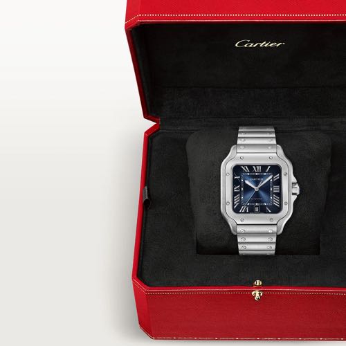 CARTIE_R DE SANTOS BLUE DIAL